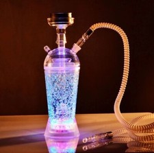 Tragbares Acryl Shisha Rohr