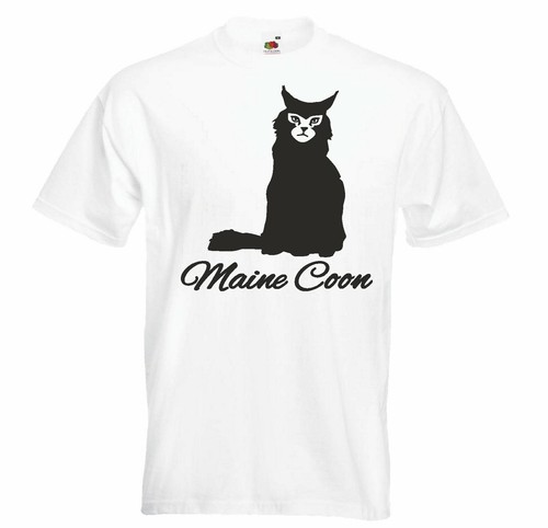 Shirt maine coon katze - t-shirt,