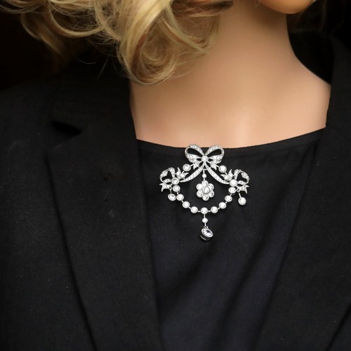 Brosche silber belle - belle, epoque