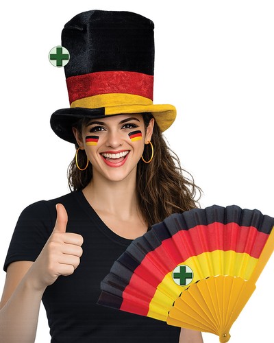 Fußball fan zylinder - fan-zylinder, luxus