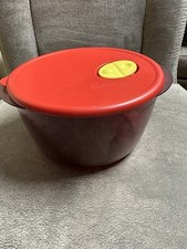 Tupperware Warm Up Behälter / Micro Fix / Mikrowellen Dose 2,0 Liter in rot 