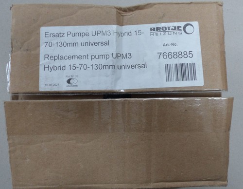 Brötje ersatz pumpe upm3 - brÖtje, ersatz-pumpe