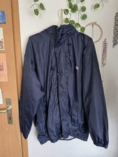 Schöne Oversized Unisex Regenjacke, Dunkelblau, Gr. L, Wind Sportswear