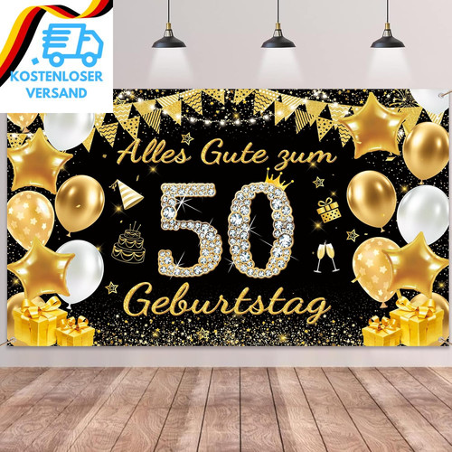 Geburtstag deko banner - geburtstag,