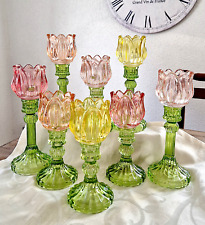 ❀ Teelichthalter Tulpe Glas