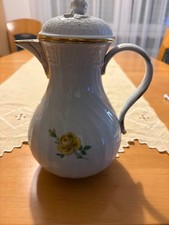 Kaffeekanne Meissen Gelbe Rose