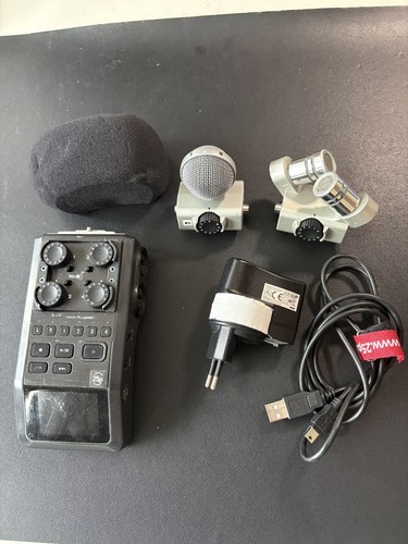 Zoom black audio recorder - h6,