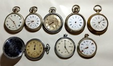 Konvolut alte Taschenuhren