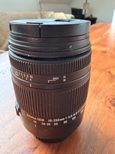 Sigma 250mm 6 3 dc - sigma, 18-250mm