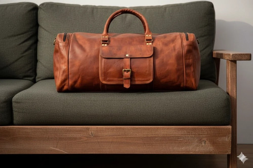 Leder tasche duffel - tasche, perfekte