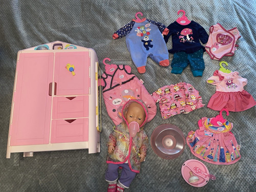 Baby born puppe spielset - baby,