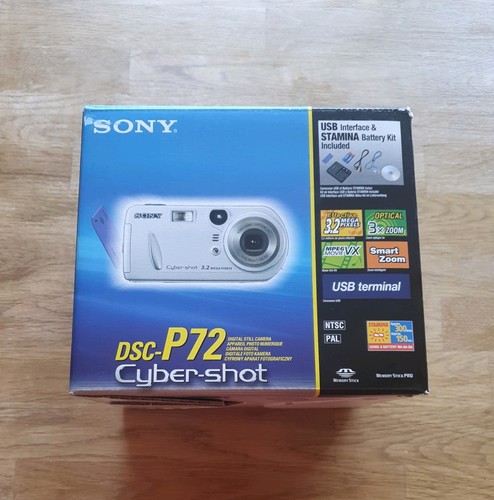 Sony cyber shot dsc p72 - sony, dsc-p72