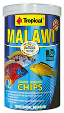Tropical Malawi Cips Fischfutter pflanzenfressende Cichliden Malawi Barsch 250ml