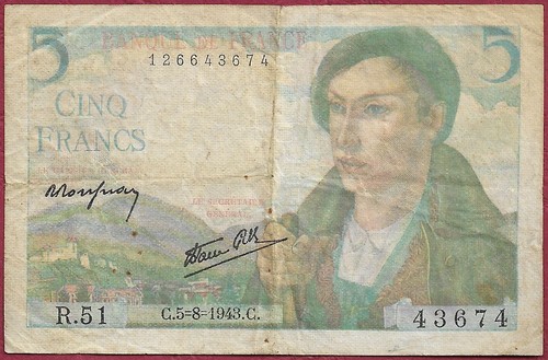 Frankreich france francs - 5,