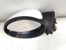 Mini Cooper R50 orig.Außenspiegel links weiss elektrisch unbeheizt 3polig BJ2001