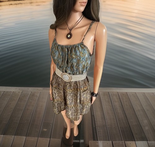 Boho edles mini kleid - edles,