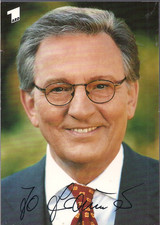 Autogramm Joachim Brauner Moderator ARD Originalunterschrift