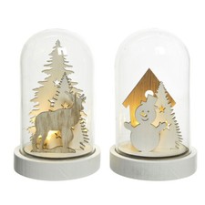 LED Deko Kuppel Glaskuppel