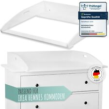 WOLKENGLÜCK® Wickelaufsatz Wickelkommode Wickeltisch Aufsatz für IKEA Hemnes
