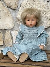 Käthe Kruse Puppe Mädchen Kleid grün 45cm Hampelchen Sammlerpuppe Künstlerpuppe