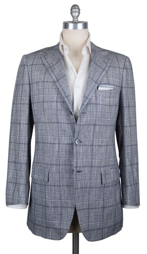Kiton blauer kaschmir mix - kiton, kaschmir-mix