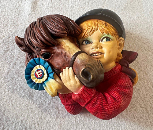 Bossons chalkware kopf pony - kopf,