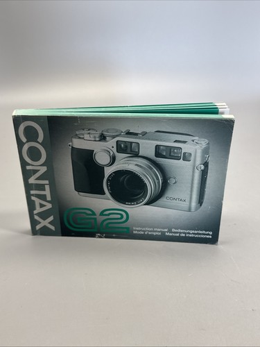 Contax instruction manual - contax,