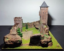 herrliche Burg Burgruine mit