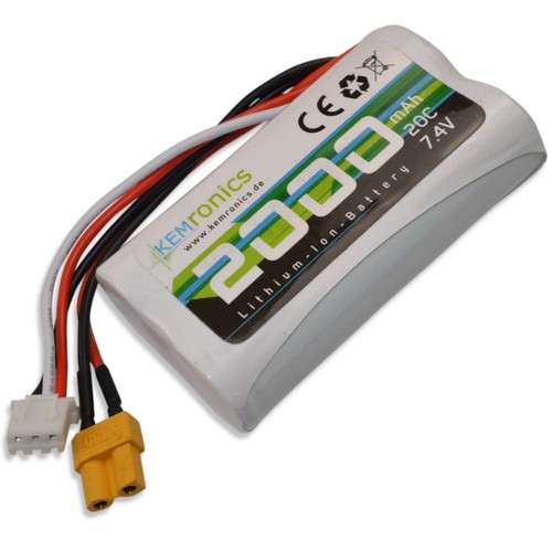 Akku 2000mah xt30 für - 7.4v,