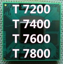 Intel Core 2 Duo T7200 T7400 T7600 T7800 667 MHz CPU Prozessoren