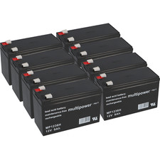 Ersatzakku Best Power B610 3000VA Markenakku 8x 12V 9Ah USV 15,1