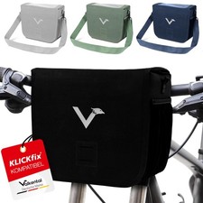 ® x KLICKfix® Wasserdichte Lenkertasche 7L Volumen Robuste Fahrradtasche Mit