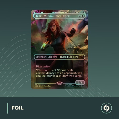 Mtg black widow intel - mtg, |