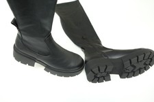 H&M schwarze Overknee Stiefel