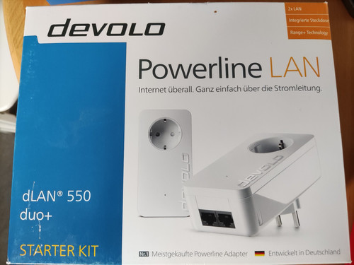 Devolo dlan 550 duo - duo+, starter