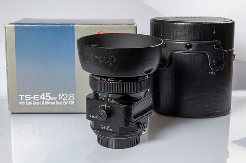 Canon 45mm tilt shift - canon, tilt-shift