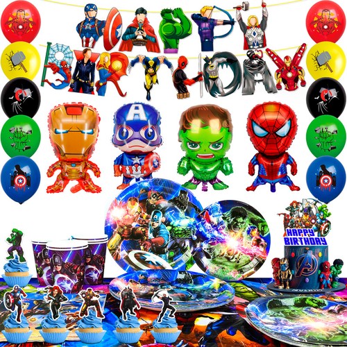 Superhero kinder party - kinder,