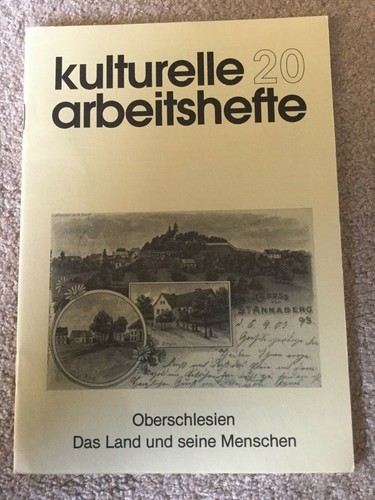 Oberschlesien das land - oberschlesien, und
