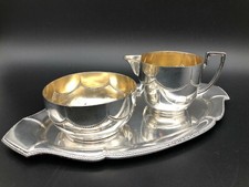 Zucker Sahne Tablett antik