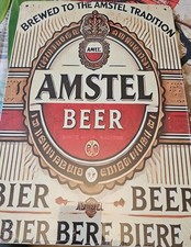 Blechschild ,Amstel Bier