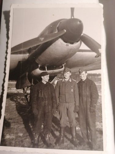 Foto wk2 luftwaffe flugzeug - foto,