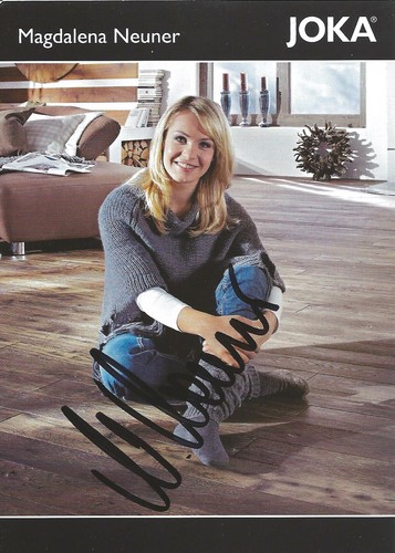 Autogramm magdalena neuner - magdalena,