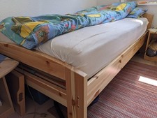 bett 100 x 200 holz massiv gebraucht
