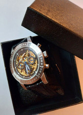 Herrenuhr skelettuhr mit - herrenuhr,