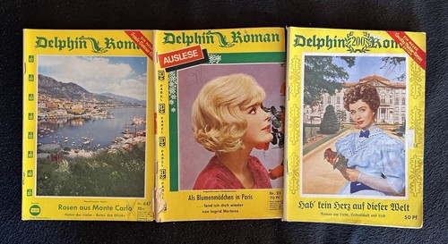 3er set alte delphin - 3er-set,