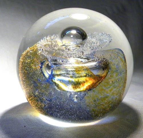 Caithness glas briefbeschwerer - caithness,
