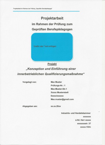 Projektarbeit berufspädage - projektarbeit,
