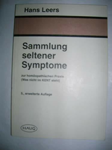Sammlung seltener symptome - sammlung,
