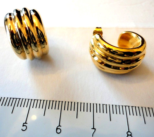 Ohrstecker ohrringe 20mm gold - ohrstecker,