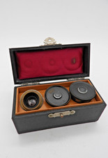 +ANTIK+ Mikroskop / Objektive / Carl Zeiss / in Schachtel / Seibert Wetzlar